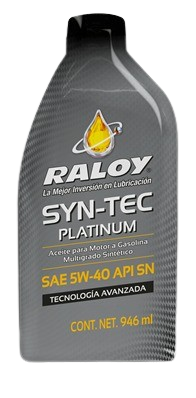 SYN-TEC Platinum SAE 5W-40 API SN